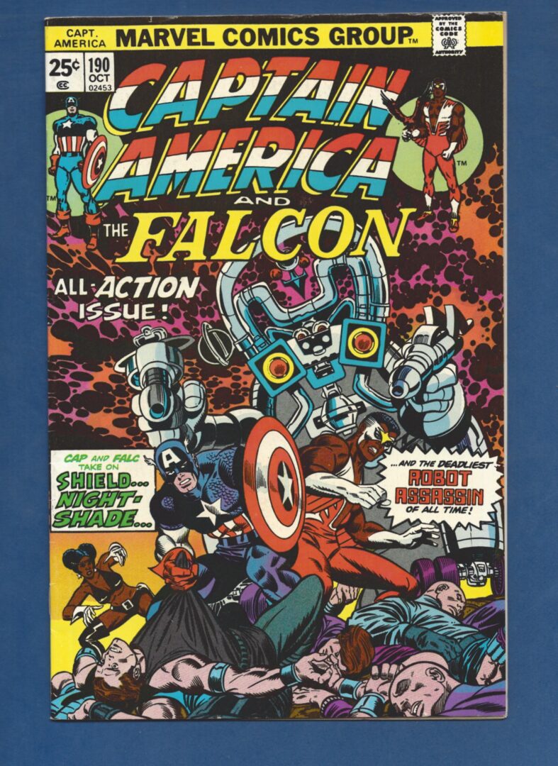 Captain America #190  FN-