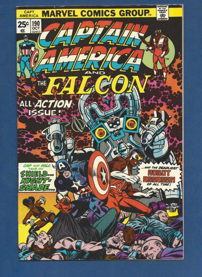 Captain America #190  FN-