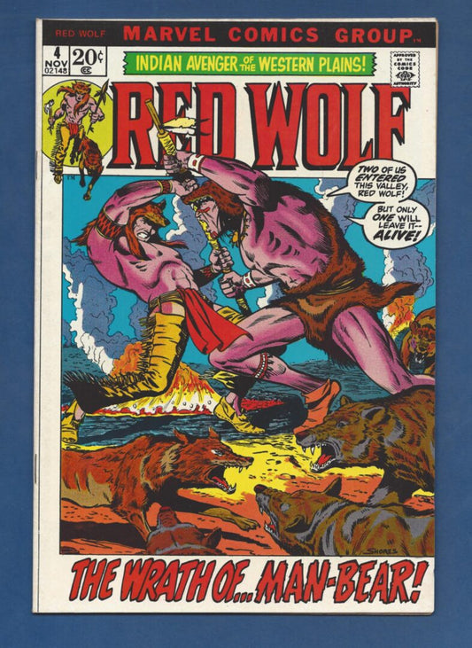 Red Wolf #4  FN