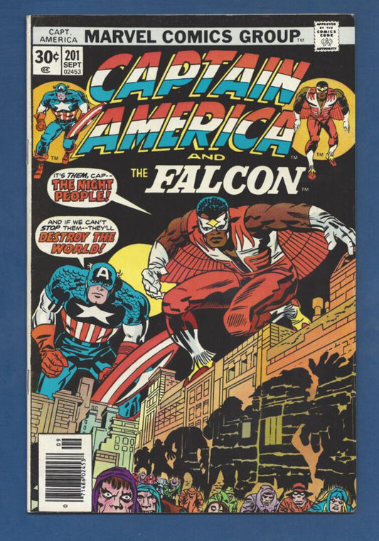 Captain America #201  FN-