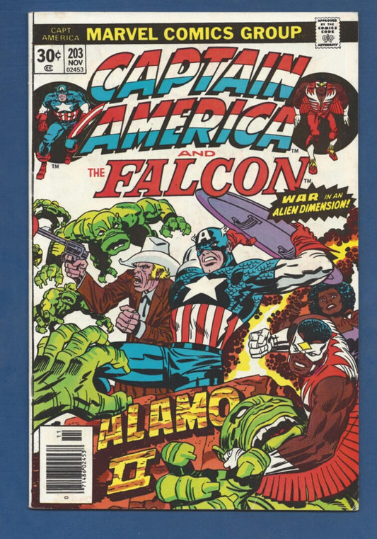 Captain America #203  FN-