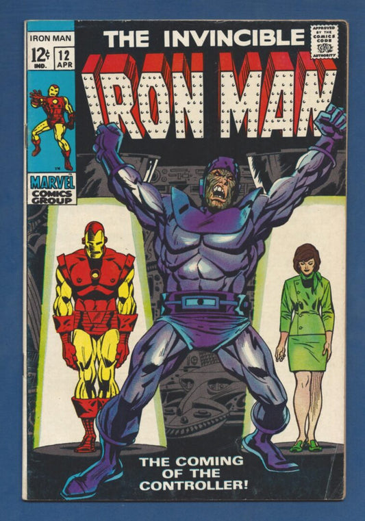 Iron Man #12  VG+   1st appearance of the Controller