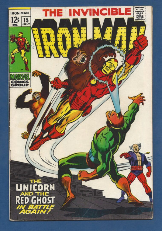 Iron Man #15  VG-