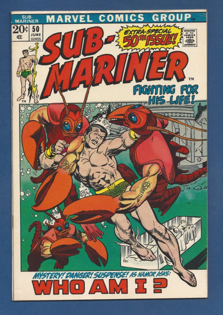 Sub-Mariner #50  FN+  1st appearance of Namorita