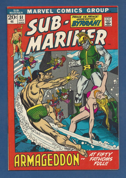 Sub-Mariner #51  VF-
