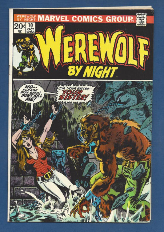 Werewolf by Night  #10  VG+