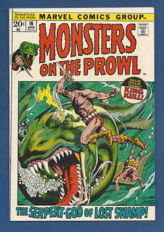 Monsters on the Prowl #16  VF