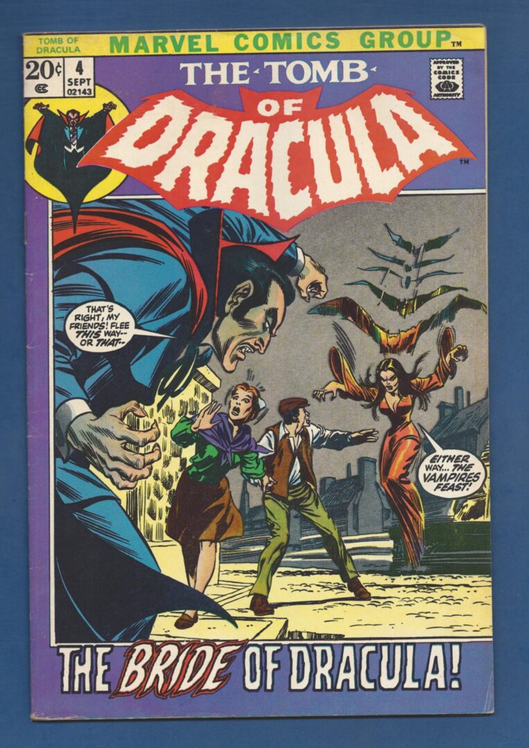 Tomb of Dracula #4  VG+