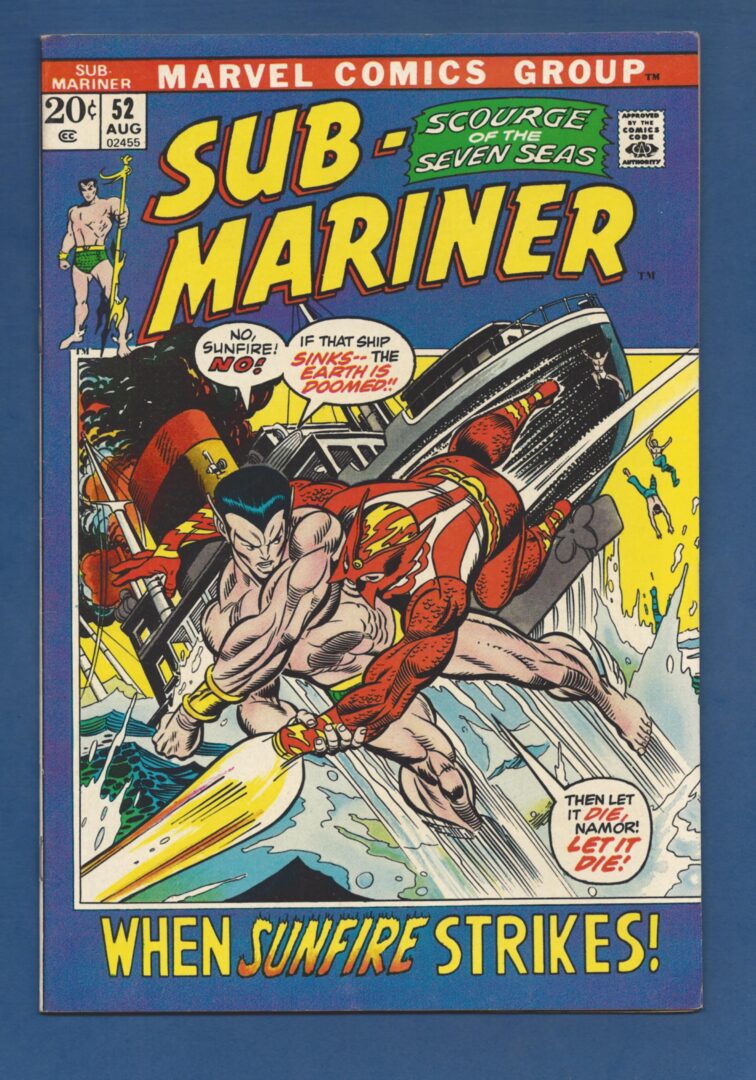 Sub-Mariner #52  FN+
