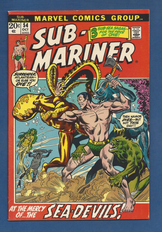 Sub-Mariner #54  FN