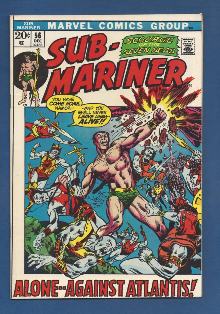 Sub-Mariner #56  FN+