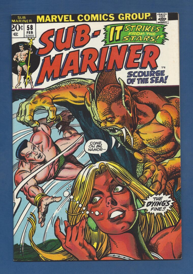Sub-Mariner #58 FN/VF