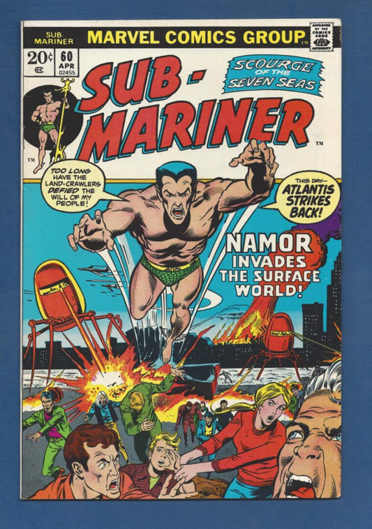 Sub-Mariner #60  FN+
