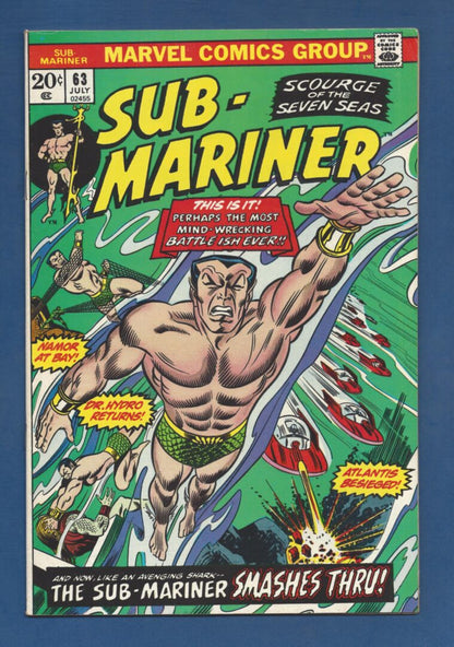 Sub-Mariner #63  VG+