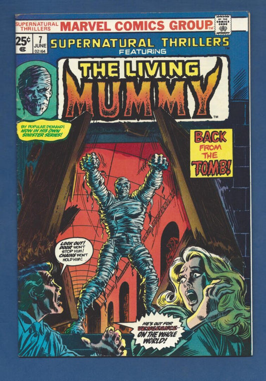 Supernatural Thrillers #7  VG+