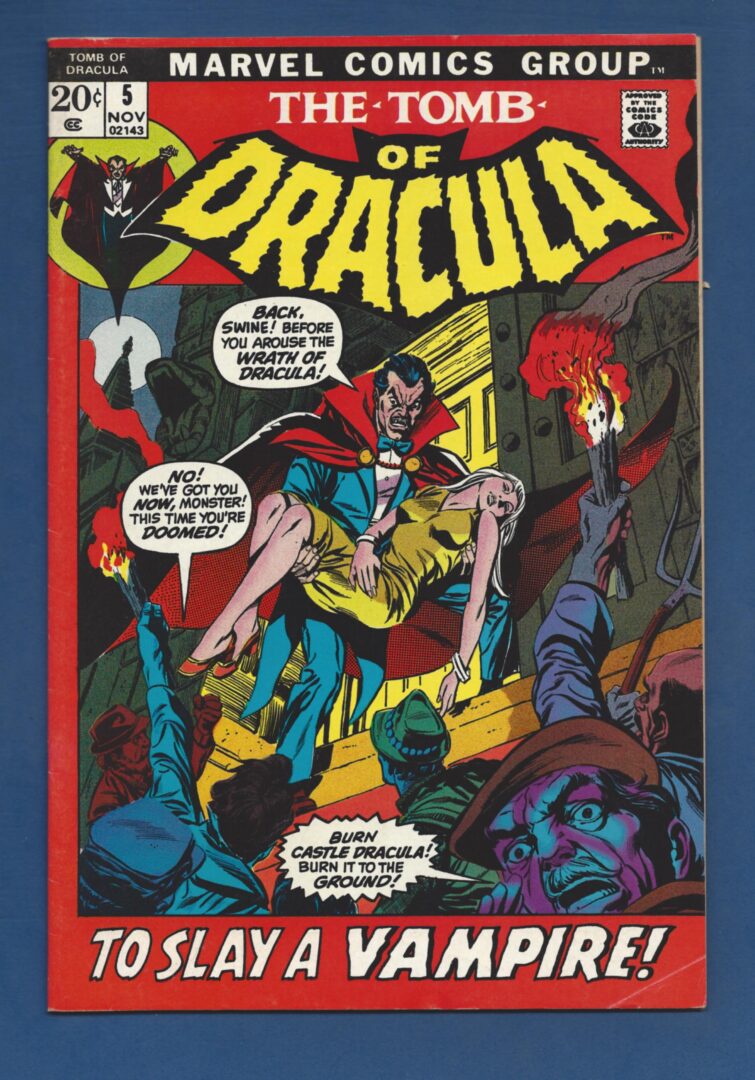 Tomb of Dracula #5  VG+