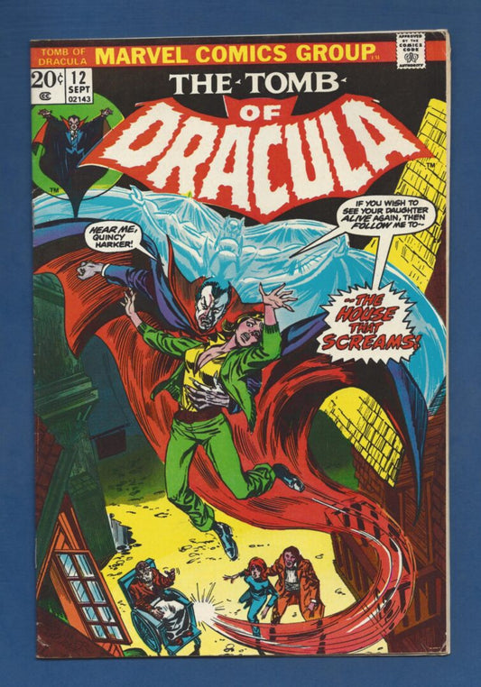 Tomb of Dracula #12  VG+  2nd appearance of Blade