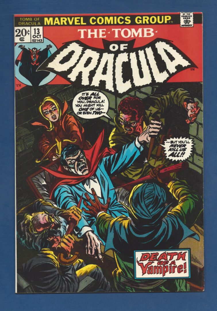 Tomb of Dracula #13  VG/FN  Origin of Blade