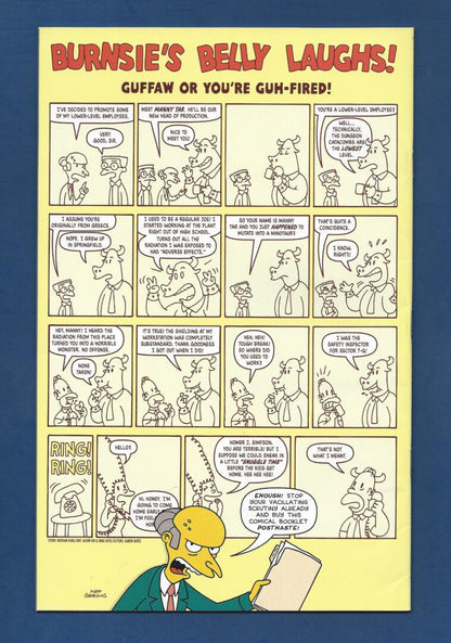 Malevolent Mr. Burns #1  FN