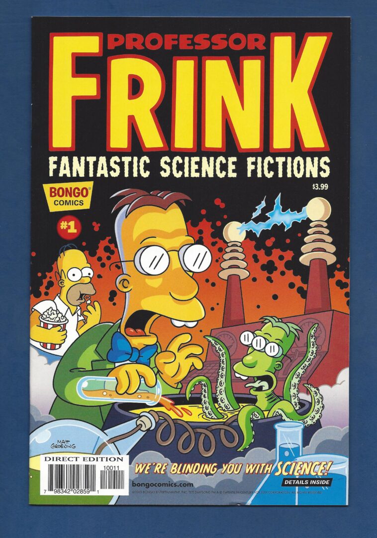 Professor Frink Fantastic Science Fictions #1  FN