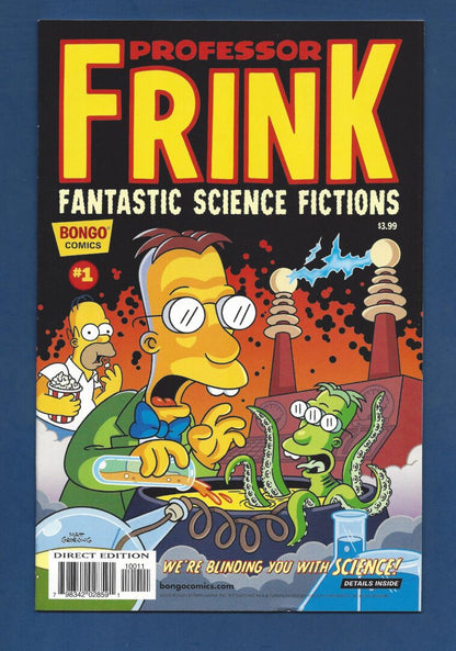 Professor Frink Fantastic Science Fictions #1  FN