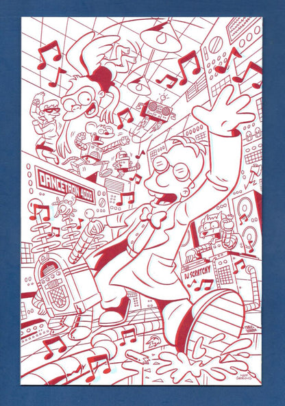 Professor Frink Fantastic Science Fictions #1  FN