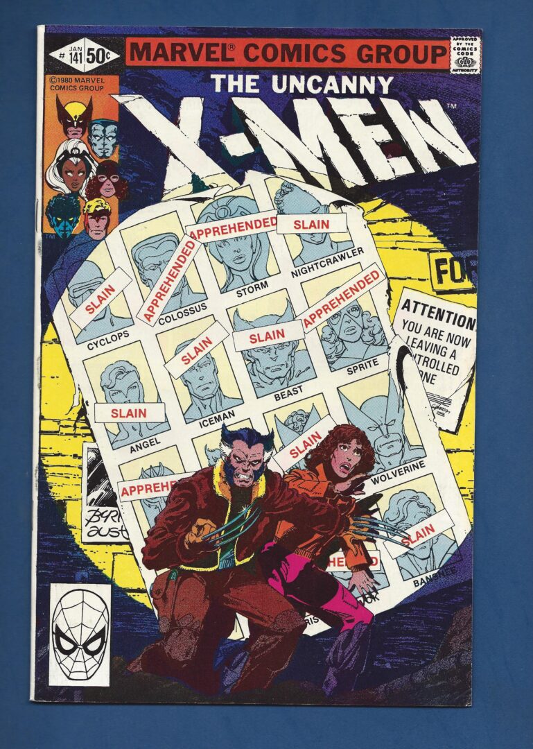Uncanny X-Men #141  VF- 1st appearance of Rachel Summers (Phoenix II)