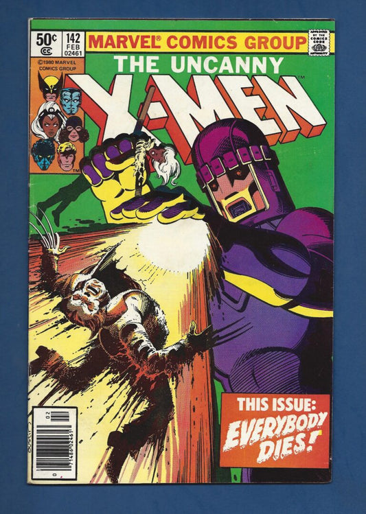 Uncanny X-Men #142  Mark Jewelers Insert Variant  VG/FN