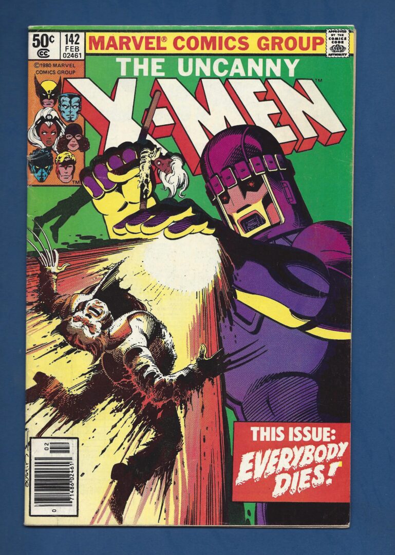 Uncanny X-Men #142 VG+