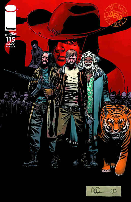 Walking Dead #115 Cover K (Mature) NM