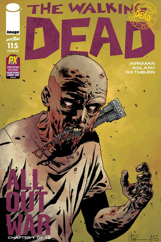 WALKING DEAD #115 NYCC Previews Variant  NM