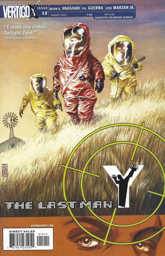 Y the Last Man #12  VF