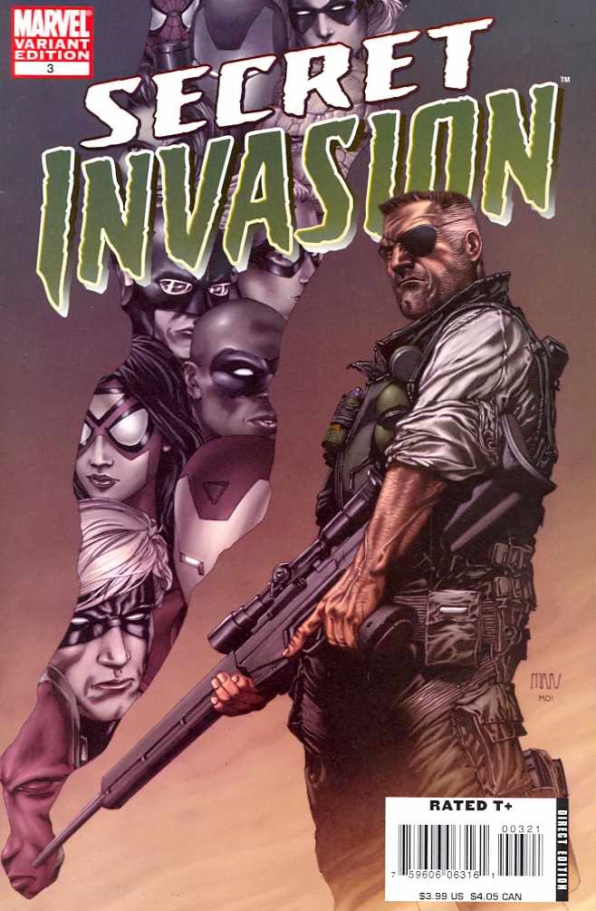 Secret Invasion 3 Variant Vf Android S Amazing Comics
