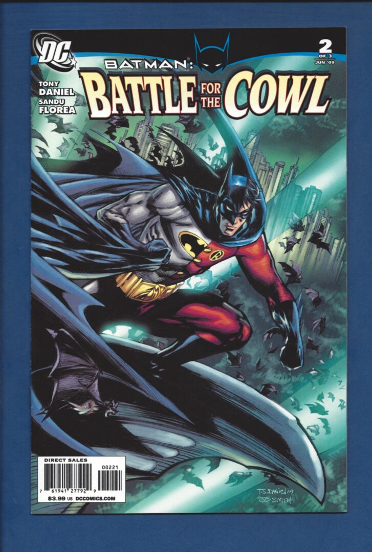 Batman: Battle for the Cowl #2 1:10 Variant NM - Android's Amazing Comics