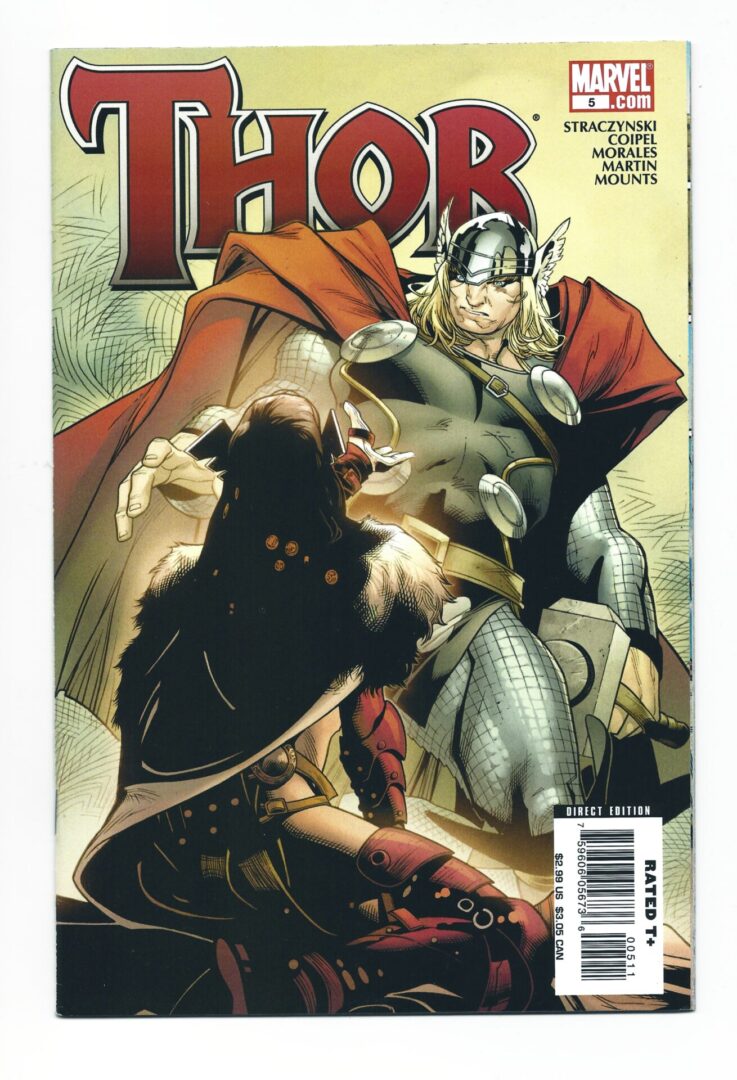 Thor #5 VF 1st appearance of Loki as a female - Android's Amazing