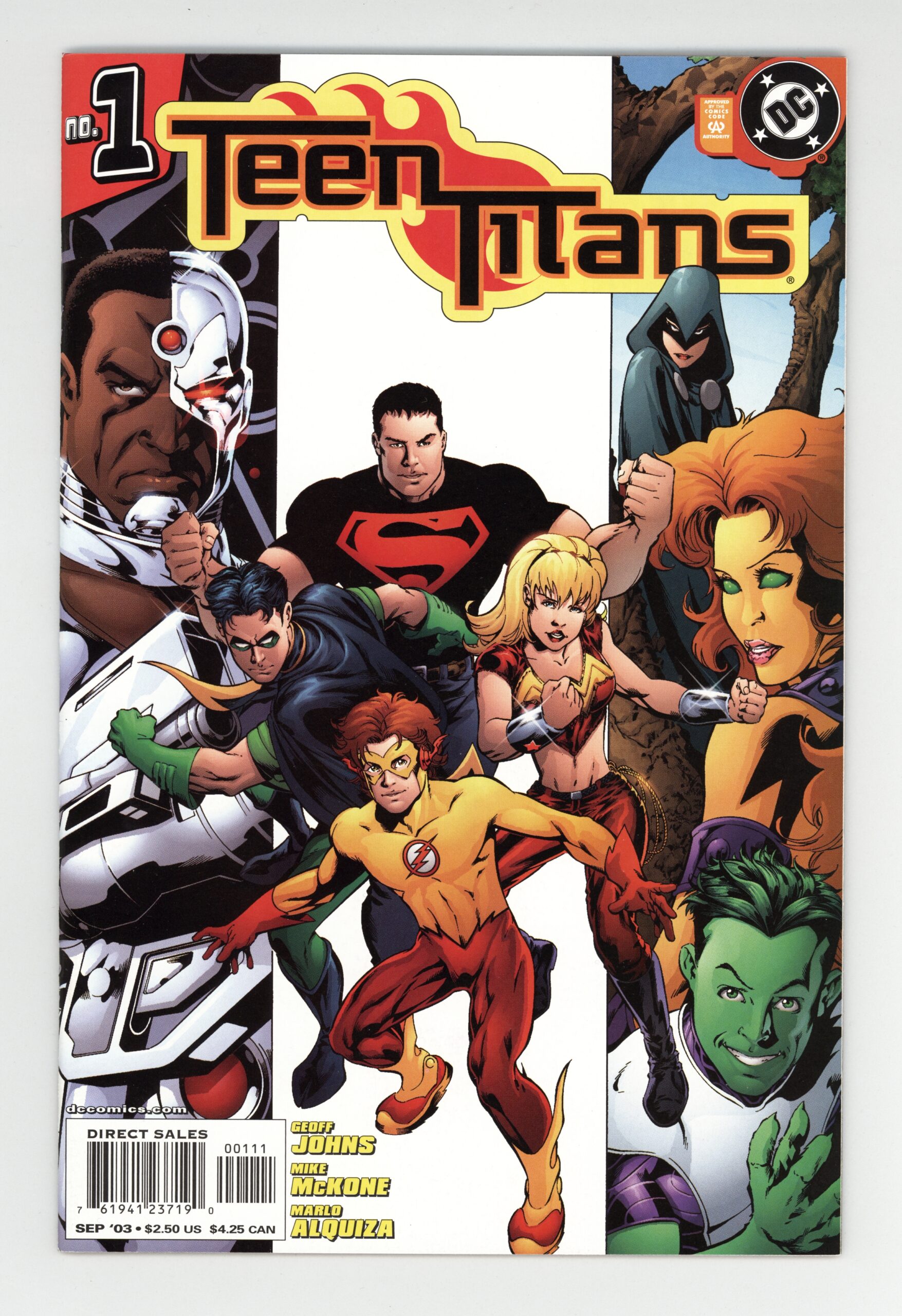 Teen titans comic