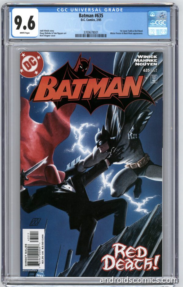Batman #635 Red Death comic book.