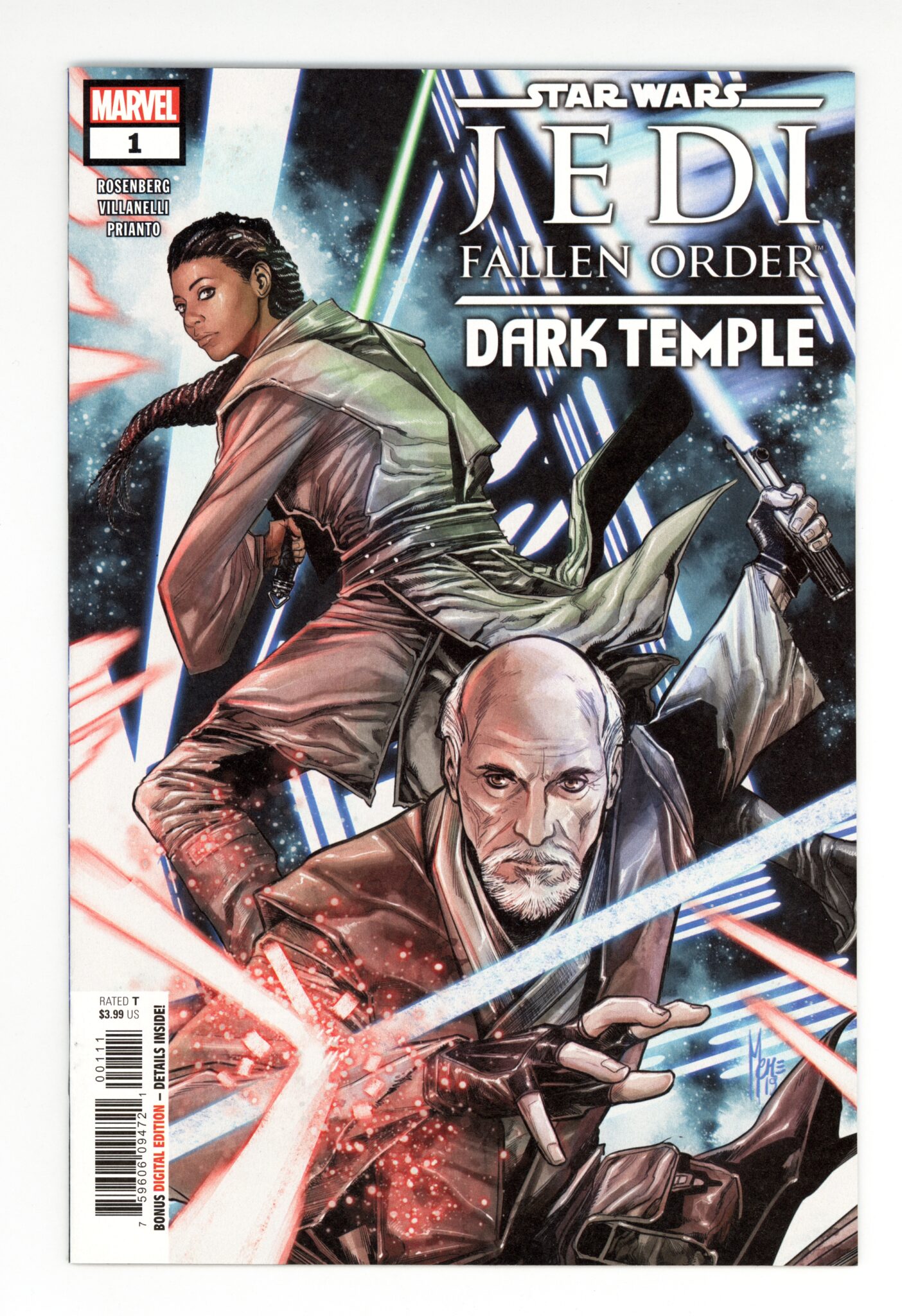 Star Wars Jedi Fallen Order Dark Temple #1 VF/NM 1st appearance of Cere ...