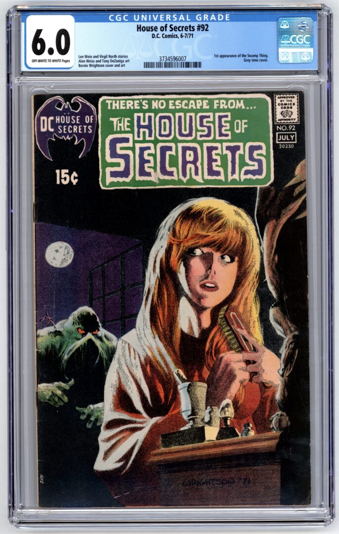 House of Secrets #92 FRIDGE MAGNET comic book swamp thing