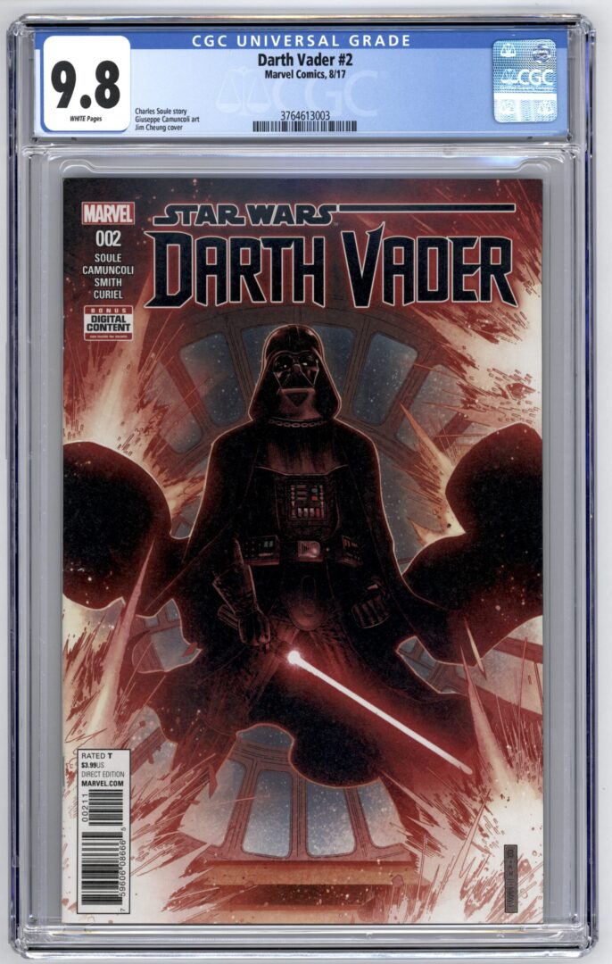 Darth Vader #2 CGC 9.8 1st cameo appearance of Kirak - Amazing Comics