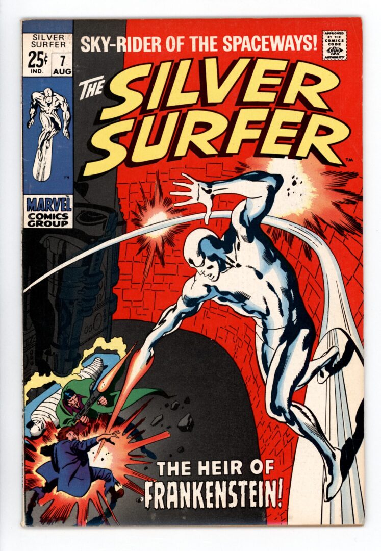 Silver Surfer #7 FN - Android’s Amazing Comics