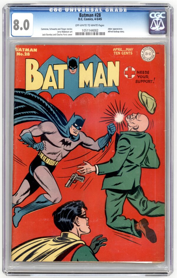 Batman #28 comic book cover.