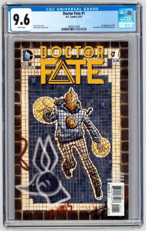Cover image of play station CD of doctor fate