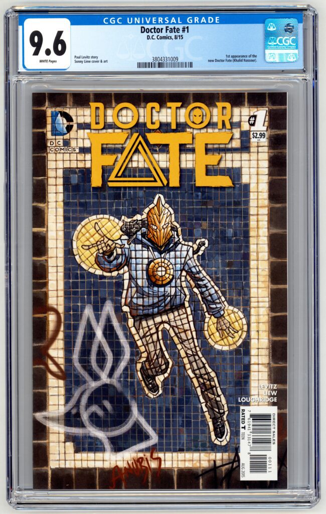 Cover image of play station CD of doctor fate