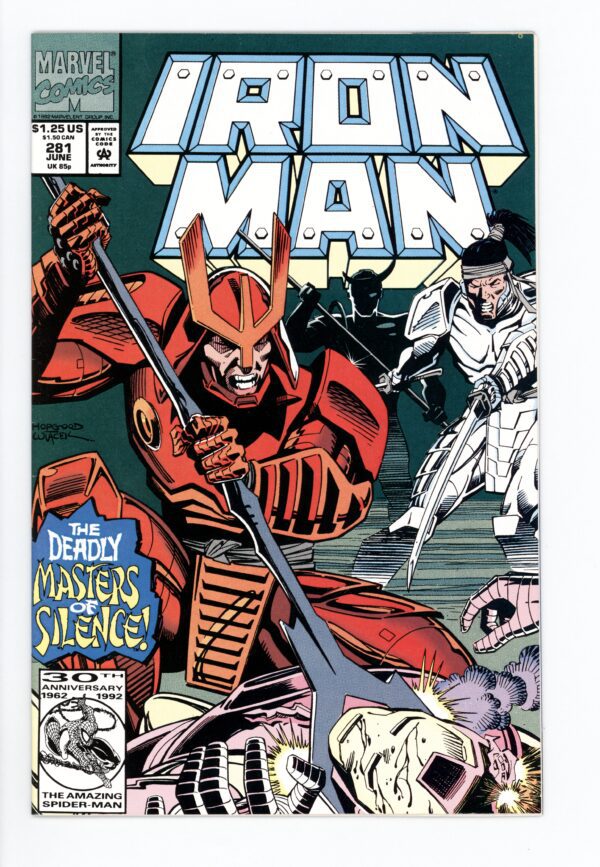 Cover image of iron man comics