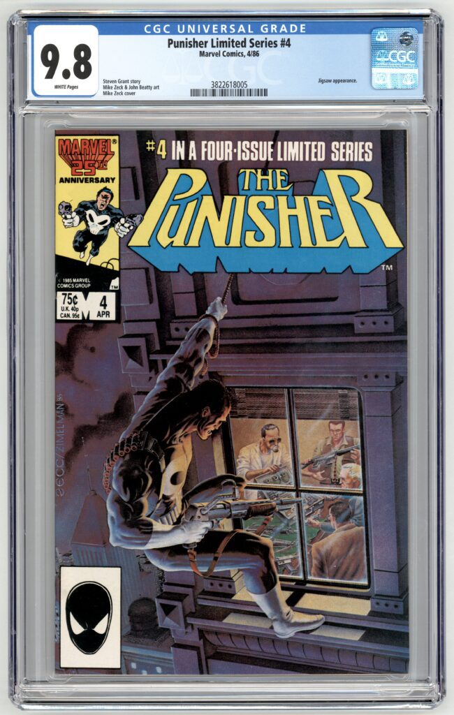 Punisher Limited Series #4 comic book.