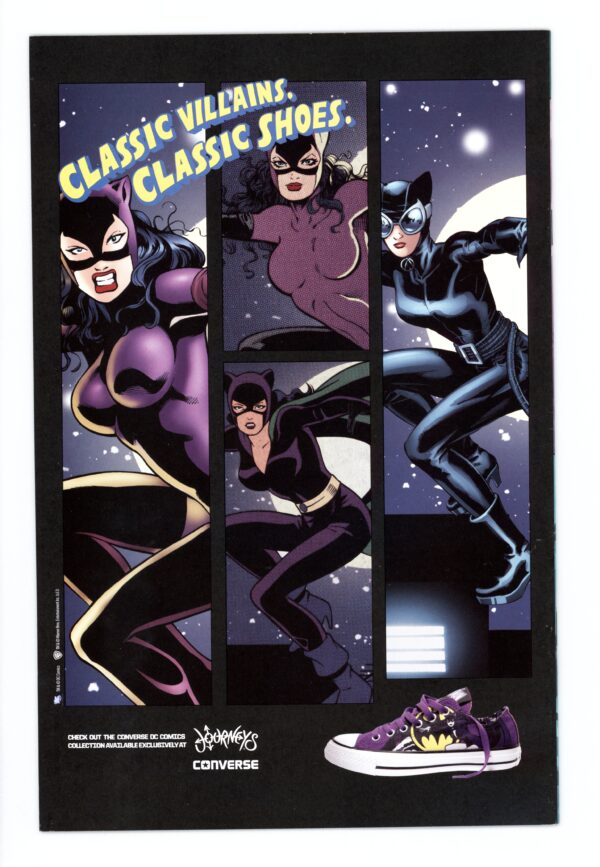 Back cover page of bat girl comic