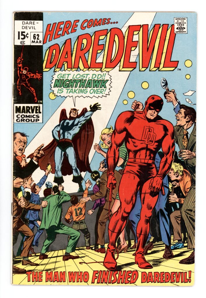 Cover image of playstation game daredevil