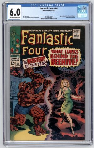 The Fantastic Four featuring in The Mystery of the Year