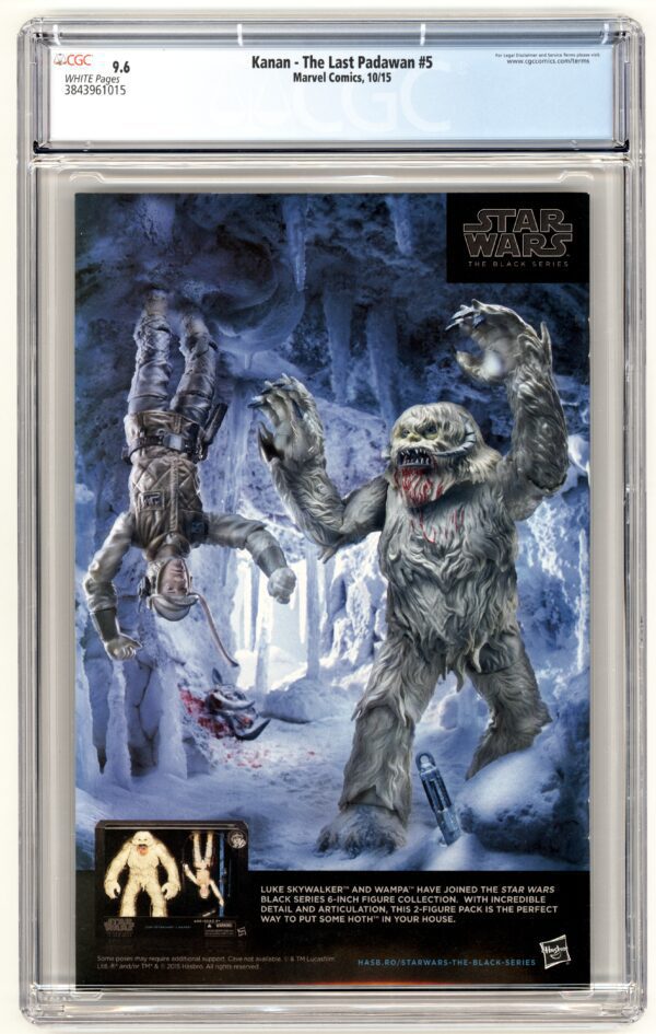 Star Wars comic book, graded 9.6.